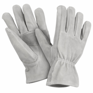 Premium Quality Reinforced Cowhide Grain Leather Breathable Anti-static Adjustable Wristlet Driving Protection <b>Gloves</b> - Product Image 1