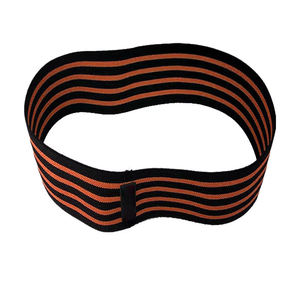 Bandes de résistance pour les hanches avec logo personnalisé, en tissu de gym, avec boucle en latex réglable, écologiques, antidérapantes, pour la remise en forme à domicile - Product Image 2