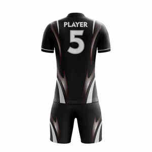Custom Football Teamwear <b>Soccer</b> Kit Manufacturer Wholesale Sports Uniform Supplier Breathable Polyester Jersey Set Quick Dry Mat - Product Image 3