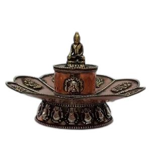 Traditional Style Metal <b>Incense</b> <b>Burner</b> <b>Holder</b> Standing Design - Product Image 2