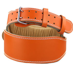 Cinturón de Levantamiento de Pesas de Cuero para Gimnasio, Material de Piel de Vaca, Soporte para la Espalda, Antideslizante, Transpirable, Ajustable, Unisex, de Alta Calidad, con Logotipo Personalizado - Product Image 5