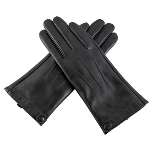 Guantes de cuero PU de alta resistencia diseñados para uso industrial y utilitario con cuero sintético resistente y protección fuerte para la palma de la mano - Product Image 5