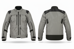 Veste de moto en polyester respirant de qualité supérieure avec bandes réfléchissantes, imperméable et durable, équipement de conduite en plein air - Product Image 3