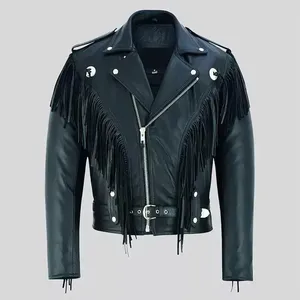 Premium Quality Men <b>Genuine</b> <b>Leather</b> <b>Jacket</b> 2026 Fashion <b>Leather</b> <b>Jacket</b> for Casual and Winter Wear - Product Image 6