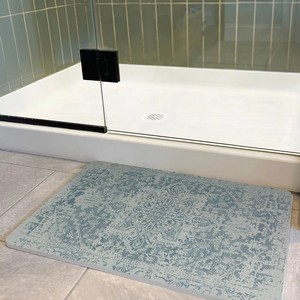 Alfombra de algodón tejida a mano con diseño personalizado indio, alfombra de baño y sala de estar hecha a mano - Product Image 5
