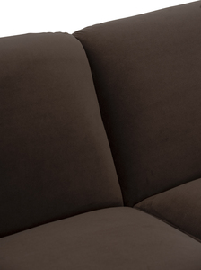 Contemporary Fabric 3 Seater <b>Sofa</b> with Upholstered Cushions for Living Room Home Lounge Furniture - Product Image 5