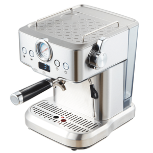 W1002P292436 Macchina da Caffè Espresso Professionale Semiautomatica 1350W 20 Bar con Montalatte, Monodose per Caffè Concentrato - Product Image 2