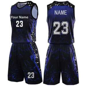 Uniforme de basket-ball réversible le plus vendu, design populaire, couleur personnalisée, fabriqué au Pakistan - Product Image 1