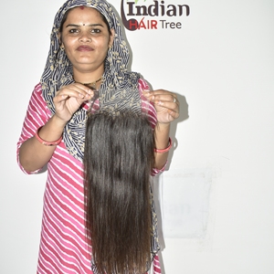 Extensions de cheveux humains 100% alignées sur les cuticules, fabrication vietnamienne, HD 7*7 Closure, couleur naturelle, ondulées et lisses, double trame machine. - Product Image 6