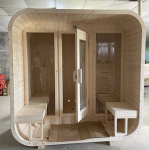 Sauna de barril para exteriores - Product Image 1
