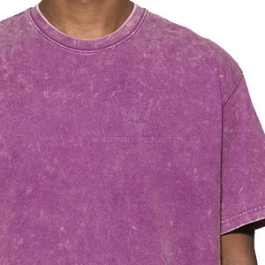 T-shirts pour hommes coupe décontractée, effet délavé, tissu léger, look élégant, parfaits pour les tenues décontractées et les voyages - Product Image 3