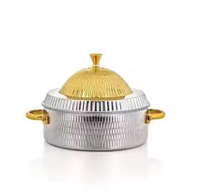 Olla de Metal Premium con Aislamiento Térmico, Recipiente para Servir Alimentos con Retención de Calor para la Cocina y la Mesa del Comedor - Product Image 5
