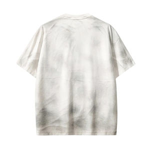 เสื้อยืดคอกลมทรงโอเวอร์ไซส์ ผ้าฝ้าย 100% คุณภาพสูง หนานุ่ม ระบายอากาศดี เหมาะสำหรับใส่ลำลองหรือเป็นทางการ ขายส่งจากโรงงาน - Product Image 2