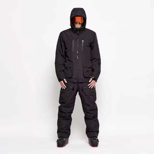 Ensemble de ski deux pièces imperméable pour homme – Combinaison de ski et de snowboard d'extérieur – Vêtements de sport d'hiver pour hommes - Product Image 4