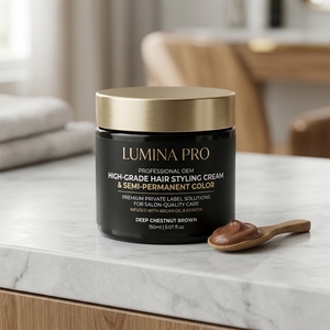 Crème coiffante professionnelle OEM de haute qualité et coloration semi-permanente : Solutions de marque privée premium pour des soins de qualité salon - Product Image 2