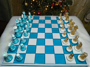Handmade Resin Crafts <b>Chess</b> <b>Set</b> Various Materials and Colors Available from India - Product Image 4