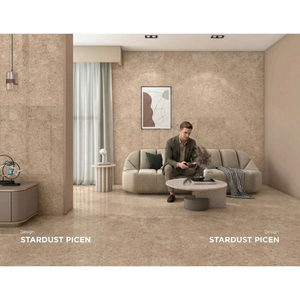 Azulejos de porcelana antideslizante de 800x1600mm de diseño dorado hechos en la India para pisos y paredes de villas superficie de cerámica con aspecto de mármol - Product Image 1
