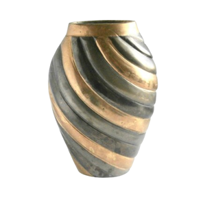 Vase en métal de style pichet doré de qualité supérieure, décoration de table de salon, vase à fleurs en métal - Product Image 6