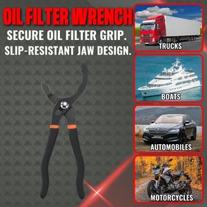 Vente directe d'usine pince à filtre à huile en acier au carbone outil de Service Durable multifonction - Product Image 5