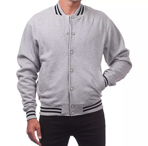 Baseball Varsity College Letterman Fleece Jacket High Quality Polyester & Cotton Varsity Baseball Jacket for <b>Men</b> Manufacturer - Product Image 3