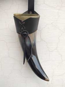 Coupe à boire traditionnelle nordique viking en agate, écologique, faite à la main pour la bière, prix bas - Product Image 6