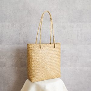 Bolsos de mano de mimbre tejidos a mano de primera calidad, proveedor mayorista de bolsos ecológicos reutilizables para mujer - Product Image 6