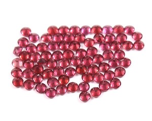 Granate Rodolita Redondo de 1.5mm, Gema Suelta Tallada, Precio de Fábrica para Mayoristas, Gema de Alta Calidad para Fabricación de Joyería al por Mayor - Product Image 3