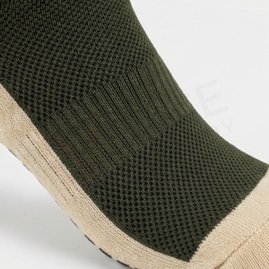 Chaussettes ras du cou pour hommes, couleur unie, tricotées, respirantes, en coton, polyester et élasthanne, pour usage quotidien en automne, style classique - Product Image 5