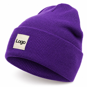 Gorro de punto urbano al por mayor para marcas de streetwear estadounidenses, producción a granel de marca privada, listo para enviar - Product Image 2