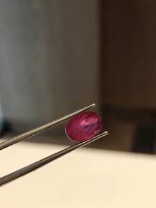 Piedra preciosa suelta de rubí rojo natural de 4.29 ct de corte ovalado premium para anillos, colgantes y fabricación de joyas. - Product Image 5