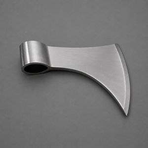 Tête de hache à barbe en acier à haute teneur en carbone, forgée à la main, style Dark Hammer Art, pour remplacement de manche artisanal - Product Image 1