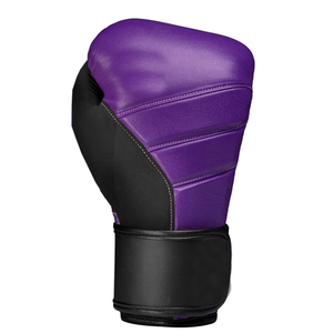 Guantes de Boxeo de Cuero de Alta Calidad, Diseño de Dedos Completos, Absorción de Humedad, Cierre de Gancho y Bucle, Logotipo Personalizable - Product Image 3