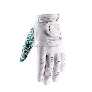 Gants de golf en cuir synthétique tout temps pour hommes Gants de golf en cuir personnalisés les plus performants pour hommes - Product Image 4