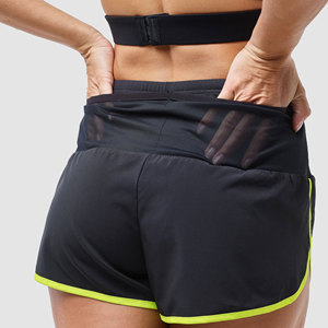 Shorts Deportivos de Cintura Alta para Mujer, Tallas Grandes, con Efecto Push-Up, para Yoga, Fitness, Running, Transpirables, con Logotipo Personalizado, Proveedor Mayorista - Product Image 3