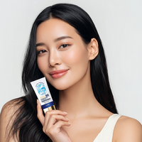 Crème BB Tonifiante SPF50 PA Collagen Hydratante Éclatante Fond de Teint Effet Lumineux Protection UV 50ml