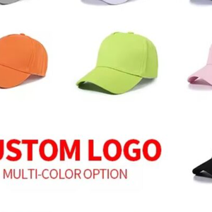 Gorra de Béisbol de Algodón de 6 Paneles con Logotipo Personalizado, Unisex, Ajustable, de Color Sólido, Informal, Opción Multicolor, Hecha en Vietnam - Product Image 1