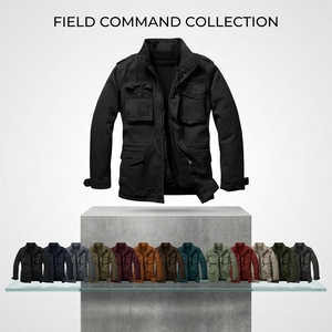 100% High Quality Trendy New Premium <b>Camo</b> Utility <b>Jacket</b> Multi Pocket Button Front Cotton Material Comfort Fit OEM ODM <b>Jackets</b> - Product Image 1