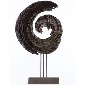 Sculpture abstraite en laiton et aluminium de qualité supérieure, art décoratif en métal, statue décorative, figurine en métal pour hôtel, décoration de table à domicile - Product Image 6