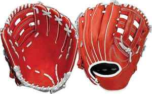 Warpro Industry Synthetic Insulated <b>Baseball</b> <b>Glove</b> Left-Handed Catcher Full Finger H-Web Hook Loop Closure Adult Size Non-Slip - Product Image 6