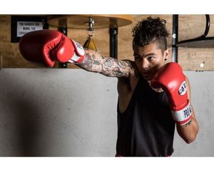 Professional Boxing <b>Gloves</b> with Wrist Support for Gym Training Sparring Punching Bag Kickboxing and Fitness Workouts - Product Image 2
