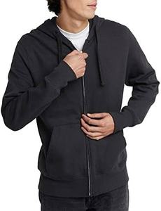 STELLAR <b>Jacket</b> Full Zip Formal Long Regular Fit Premium Spring <b>Thick</b> <b>Fleece</b> 310gsm Polyester Spandex Hooded Hoodie - Product Image 2