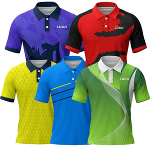 Camisas Polo de Golf para Hombre, Nuevas, Personalizadas, 95% Algodón, Bordadas, de Verano, Manga Corta, Talla Grande, con Botones, 2026 - Product Image 4