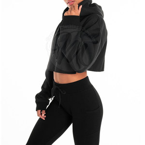 Sudaderas cortas de alta calidad hechas en Pakistán con logo personalizado, ropa informal, sudaderas cortas para venta en línea - Product Image 5