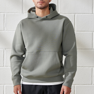 เสื้อฮู้ดดี้ผ้าฝ้ายหนานุ่มคุณภาพสูง 350 GSM ทรงโอเวอร์ไซส์ ระบายเหงื่อได้ดี ชุดกีฬาพิมพ์ลายพัฟ สตรีทแวร์สำหรับฤดูหนาว - Product Image 2