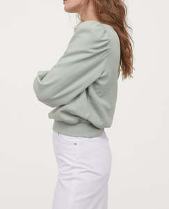 Nouveau sweat-shirt en molleton 100 % coton pour femme, col rond, coupe ample, couleur gris uni, vêtements décontractés - Product Image 4