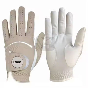 Guantes de Golf de Piel de Cabretta al por Mayor, Guantes de Golf de Piel de Oveja con Palma Suave, Logotipo Personalizado, Color OEM, Características, Material, Origen, Género, Talla - Product Image 5