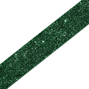 Cinta Decorativa Brillante Verde Neelkamal de 25 mm, Adorno de Tela Brillante para Envolver Regalos, Lazos, Manualidades Navideñas, Decoración Festiva - Product Image 6