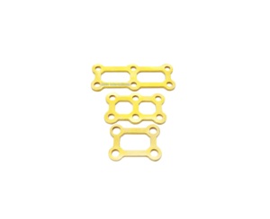 Kit de mini-plaques osseuses 3D en titane, 3 pièces, avec plaques à 4 et 6 trous, pour implant de fixation de traumatismes maxillo-faciaux - Product Image 3