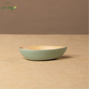 Elegante Juego de Tazones de Bambú en Forma de Hoja, Ecológico, para Servir Aperitivos, Postres y Decoración de Mesa - Product Image 4