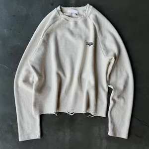 Camiseta Térmica de Estilo Vintage con Tejido Waffle, Ajuste Cómodo, Camiseta Térmica de Algodón Waffle - Product Image 1